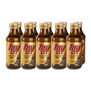 โสมโอที ขนาด 150ml ยกแพ็ค 10ขวด โสมOT เครื่องดื่มผสมโสมเกาหลีสกัด ผสมซิงค์และแอลคาร์นิทีน โสมเกาหลี ตังกุยจับ