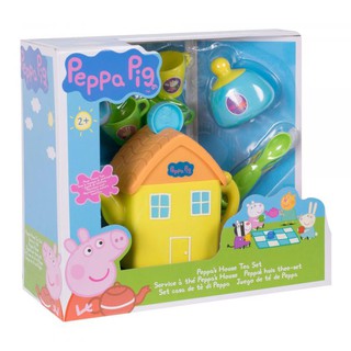 [ใช้ 2 โค้ดลดเพิ่ม] Peppa Pig House Tea Set ของเล่น Peppa Pig ชุดบ้านและชุดน้ำชา