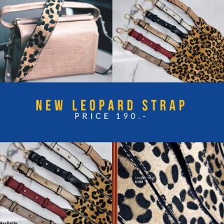 สายสะพายเก๋ๆลายเสือ New Leopard Strap