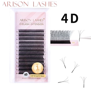 Arisonlashes ขนตาปลอม นุ่ม ดูธรรมชาติ ติดทนนาน 0.07 C/D