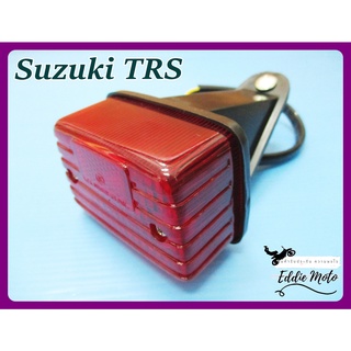 SUZUKI TRS TAILLIGHT "SMALL" SIZE COMPLETE SET  // ไฟท้ายชุดใหญ่ แบบย่อ พร้อมขั้ว &amp; หลอด อะไหล่เทียบ สินค้าคุณภาพดี