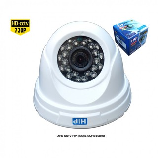 HIP CMR-911DHD กล้องวงจรปิดแบบ AHD ความละเอียด 1 Mใช้ได้ทั้งภายในและภายนอก พร้อม Adaptor