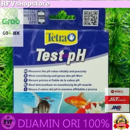 TETRA TEST PH PH TEST สําหรับน้ําน้ําจืดและน้ํา PONDS ดั้งเดิม