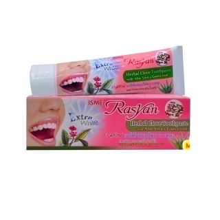 ♦️ของแท้·ส่งด่วน·ถูก♦️ISME Rasyan Herbal Clove Toothpaste : อิสมี ราสยาน ยาสีฟัน สมุนไพร กานพลู 100g x 1 ชิ้น dayse