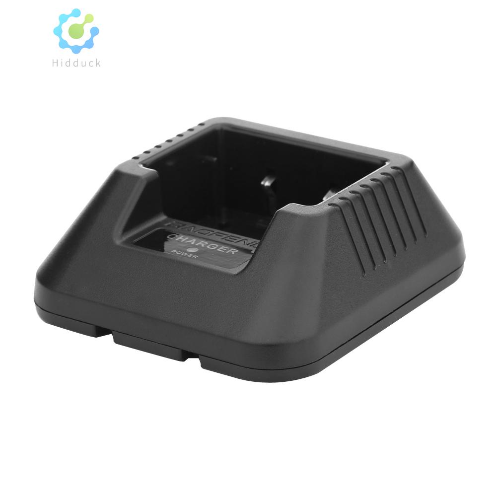 Hidduck อุปกรณ์ที่ชาร์จวิทยุสื่อสาร พร้อมตัวบ่งชี้การชาร์จ สําหรับ Bf-Uv5R Plus Bf-Uv5Ra