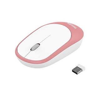 PHILIPS Philips M314 เม้าส์ไร้สาย เชื่อมต่อผ่าน USB Receiver (สินค้าจำหน่ายไม่มีประกัน)