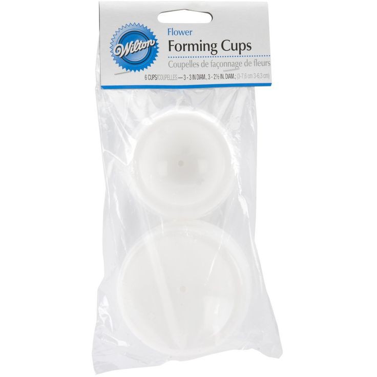 Wilton Flower Forming Cups, 6-Pack