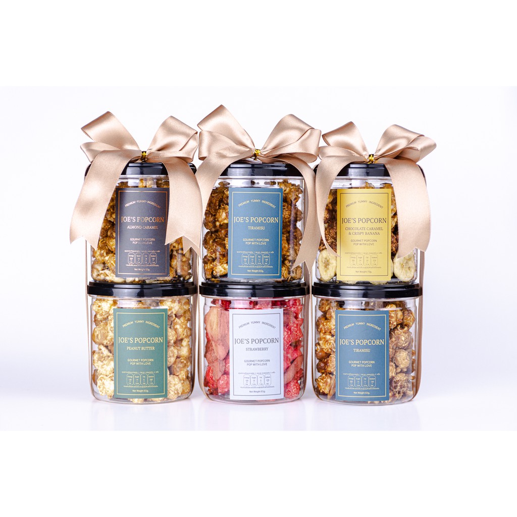 โจป๊อบคอร์น  Joe's Popcorn  รุ่น  A Group   ( 1 Set 2 กระปุก )