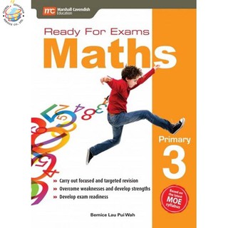 Global Education หนังสือแบบฝึกหัดคณิตศาสตร์ ป.3 Ready For Exams Maths P3