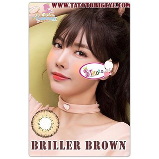 Briller brown by TATOTO Contact Lenses บิ๊กอาย #14