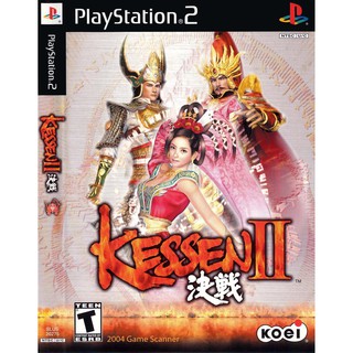 แผ่นเกมส์ Kessen2 PS2 Playstation 2 คุณภาพสูง ราคาถูก