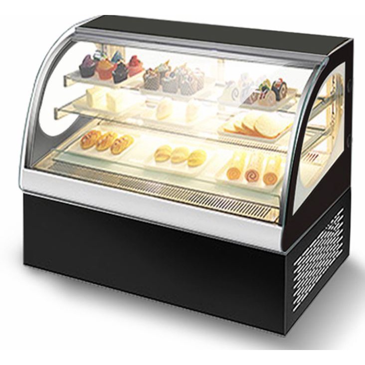 ตู้แช่แข็ง ตู้เย็นแช่สินค้า 0.9M เก็บผลไม้สด ตู้เค้ก อาหาร ขนมหวาน เครื่องไอเย็นแนวตั้ง