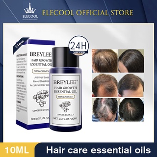 【พร้อมส่ง】BREYLEE น้ํามันหอมระเหย บํารุงเส้นผม ป้องกันผมร่วง เรียบลื่น และนุ่มสลวย