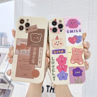 เคสโทรศัพท์มือถือ ซิลิโคน ลายการ์ตูนหมี สําหรับ อินฟินิกซ์ Hot 8 9 10 Play 10i 10s 10T 7 6 5