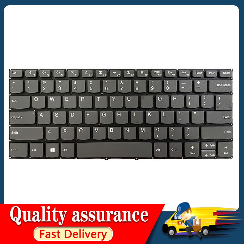 ใหม่ คีย์บอร์ดแล็ปท็อป สําหรับ Lenovo V130-14IKB 330S-14 V330-14 E43-80 K43C-80 14-2019