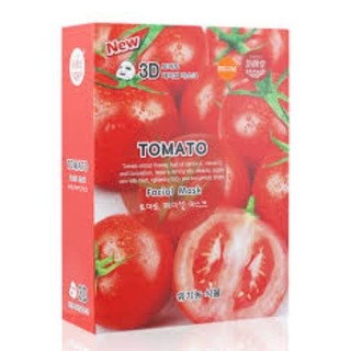 ของแท้100%มาส์กหน้า east skin 3D สูตร มะเขือเทศ🍅🍅 ยกกล่อง