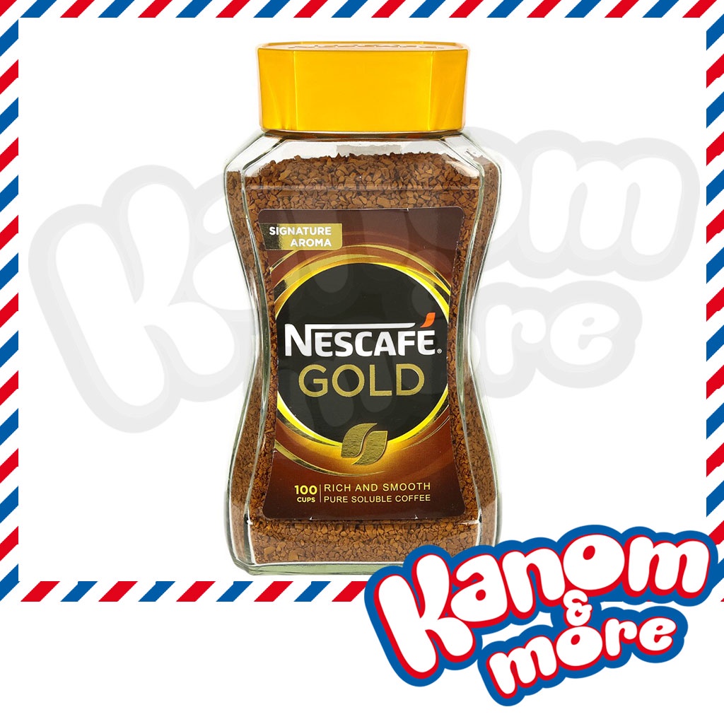 ⭐️[Exp:8/2027]⭐️ เนสกาแฟ โกลด์ ริชแอนด์สมูธ ฟรีซดราย 200 กรัม NESCAFE GOLD Rich & Smooth สินค้าเกาหลี