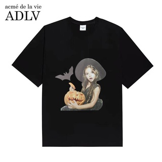 4589 av เสื้อยืดแขนสั้น แฟชั่น สําหรับผู้หญิง ผู้ชาย adlv