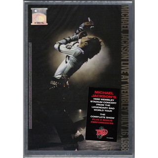 SONY Michael JACKSON - Live At Wembley July 16 1988-2012 แผ่น DVD เพลงโซนี่ (KING OF DANCE-POP/ROCK &amp; R&amp;B LEGEND)