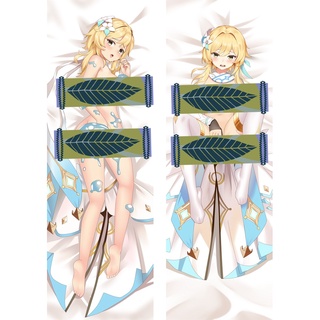 ปลอกหมอนอิง ลาย Genshin Impact Lumine Dakimakura Otaku Hugging สําหรับผู้ชาย