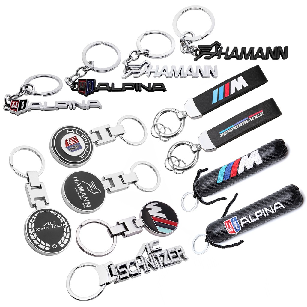 พวงกุญแจรถยนต์สําหรับ bmw alpina hamann ac schnizer m