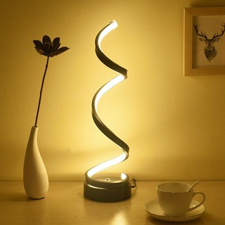 Floor Lamp Modern  LED Table Lamp Curved Desk Lamp for Bedroom yUMb