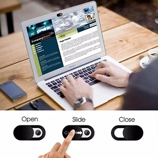 5Pcs สติกเกอร์แผ่นสไลด์ ปิด-เปิดเลนส์กล้อง สำหรับโทรศัพท์มือถือ แล็ปท็อป PC แท็ปเล็ต เพื่อความเป็นส่วนตัว