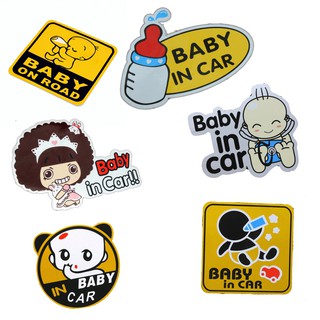 สติกเกอร์BABY IN CAR