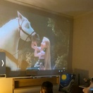 review mini project แท้พร้อมส่งกทม มินิโปรเจคเตอร์ มีแอปในตัว MINI PROJECTOR PROมีประกัน 1080HD  comment 2