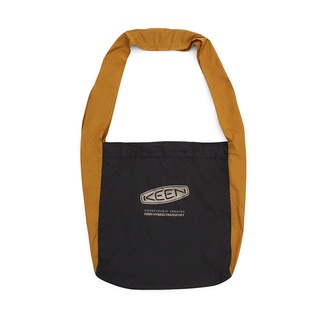 Keen กระเป๋า รุ่น KHT RECYCLE PACKABLE SHLDR BAG (BLACK/GOLDEN BROWN)