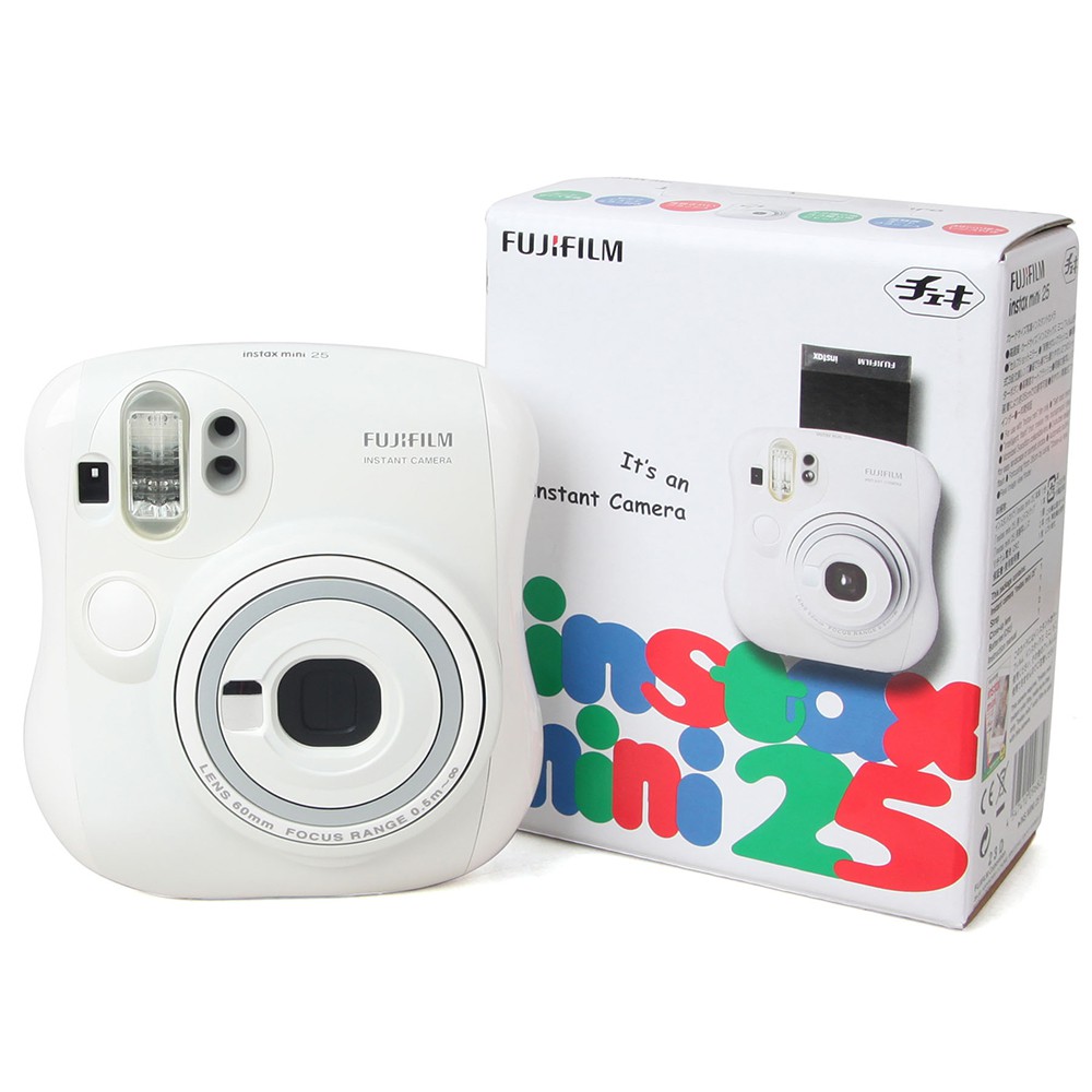 กล้องโพราลอยด์ Fujiflim Instax Mini 25 มือสองสภาพเหมือนใหม่ (ตามรูป)