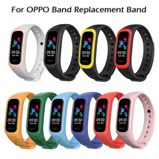 สายนาฬิกาข้อมือซิลิโคน กันน้ำ สำหรับ Oppo Band