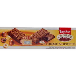 Loacker Gran Pasticceria Cream Noisette 100g  ล็อคเกอร์ เฮเซลนัท ครีม เพสตรี้ 100 กรัม