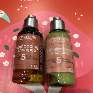 L’Occitane Intensive Repair Shampoo &amp; Intensive Repair Conditioner 35ml แชมพู / ครีมนวดผม