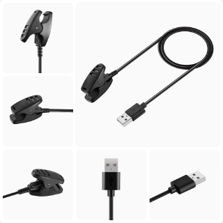 [Getdouble] 1m USB Magnetic Charging Do Data Cable Cord charger For Suunto 5/Suunto 3 Fitness/ Spart