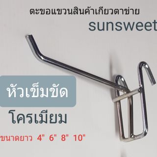 ตะขอแขวนสินค้าสำหรับเกี่ยวตาข่าย รุ่น หัวเข็มขัด