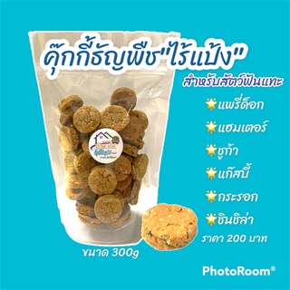 ขนมกินเล่นสำหรับสัตว์หันแทะคุ๊กกี้ธัญพืชไรเแป้ง