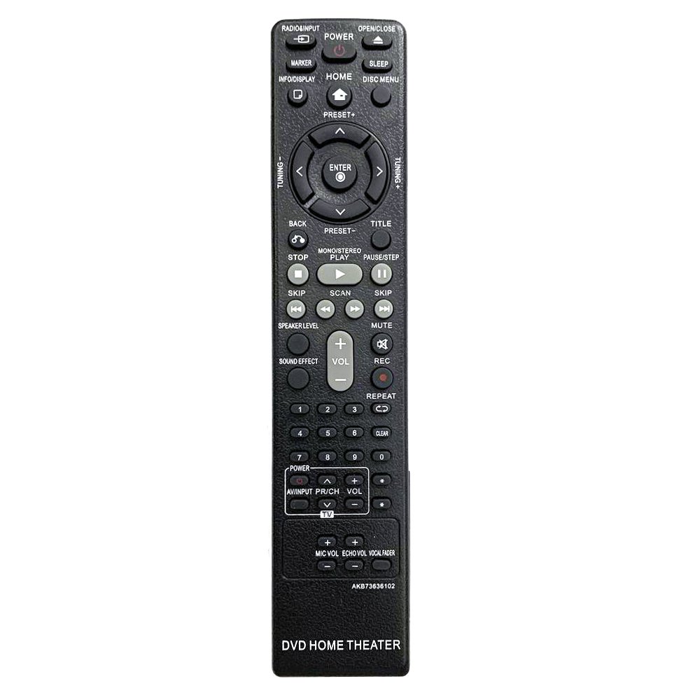 ใหม่ ลูกชาย73636102 รีโมทคอนโทรลสําหรับ LG DVD ระบบโฮมเธียเตอร์ DH4130S HT304 HT305 HT532 HT805 HT80