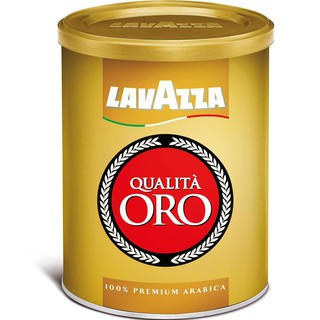 ﻿LAVAZZA Qualita ORO 100% Premium Arabica Ground Coffee (Italy Imported) ลาวาซ่ากาแฟคั่วบด พรีเมี่ยมอาราบิก้า100% 226g.