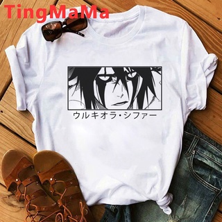 เสื้อยืด พิมพ์ลายกราฟิกการ์ตูนอนิเมะ Bleach Kawaii Kurosaki Ichigo สไตล์ฮาราจูกุ สําหรับผู้หญิง และผู้ชาย