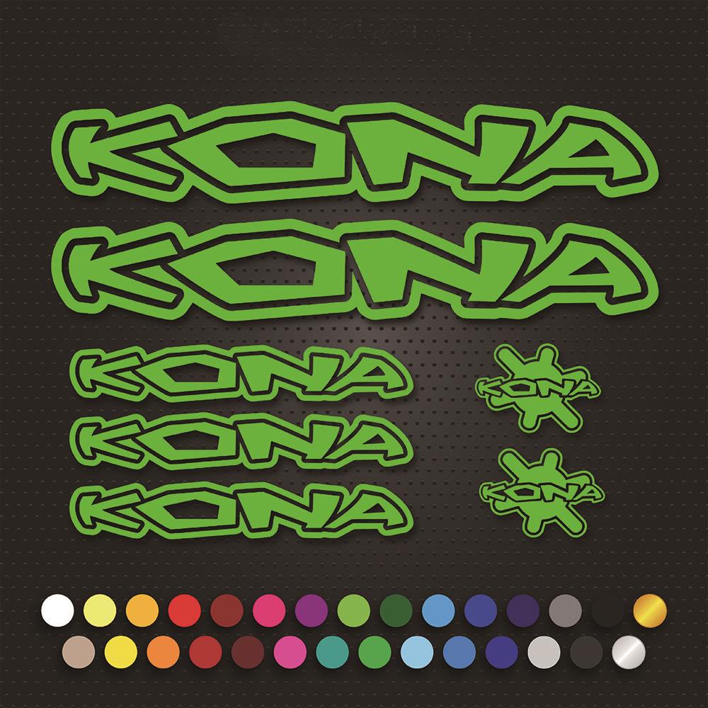 สติกเกอร์ป้องกันล้อมอเตอร์ไซค์ Kona และ Cinelli สำหรับจักรยานเสือหมอบและเสือภูเขา