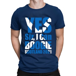 [S-5XL]เสื้อยืดลําลอง แขนสั้น คอกลม พิมพ์ลาย Yes Sir I Can Boogie แฟชั่นฤดูร้อน สําหรับผู้ชาย 2022