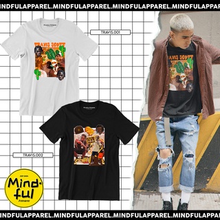 TRAVIS SCOTT GRAPHIC TEES | MINDFUL APPAREL T-SHIRTเสื้อยืด