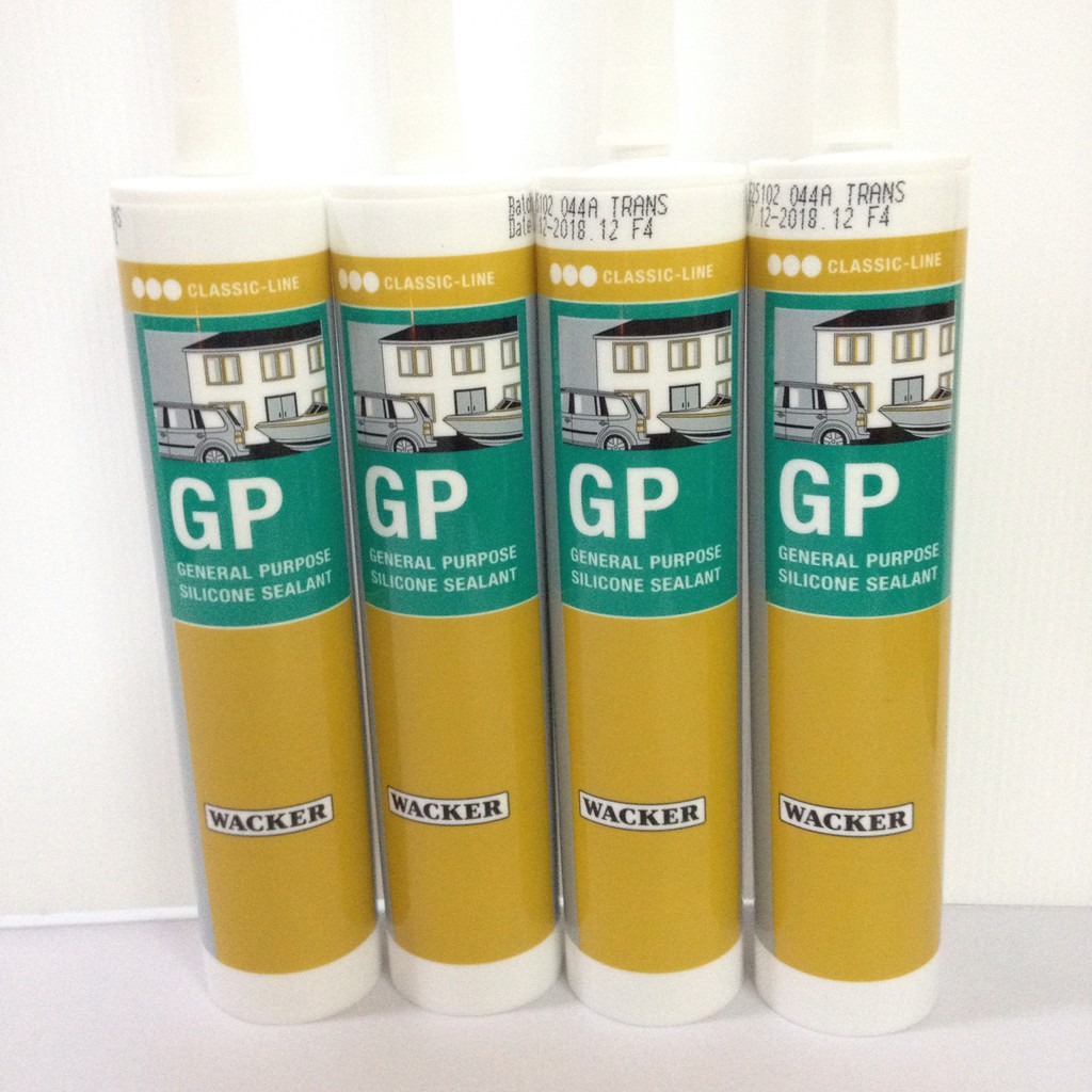ซิลิโคน Wacker Silicone Sealant GP สีขาว 280ml Shopee Thailand