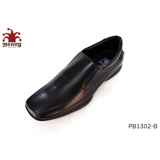 ราคาHEAVY SHOESรองเท้าทางการแบบสวม PB1302 ดำ
