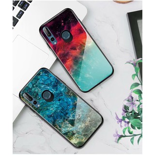 Huawei Y9 Prime 2019 กันกระแทก ไล่ระดับ ท้องฟ้าเต็มไปด้วยดวงดาว กระจกนิรภัย เคสด้านหลัง เคสโทรศัพท์