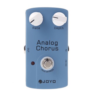 joyo jf - 37 analog chorus เอฟเฟ็คกีต้าร์ไฟฟ้าพร้อม true bypass