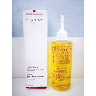 น้ำมันบำรุงผิวกาย Clarins Tonic Body Treatment Oil 250ml.