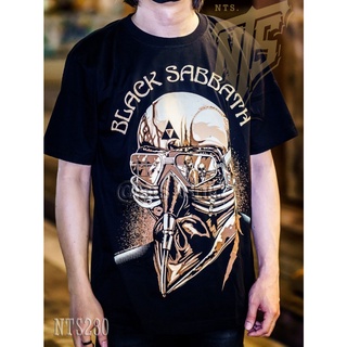 NTS 280 BLACK SABBATH ROCK เสื้อยืด เสื้อวง สกรีนลายอย่างดี ผ้าหนานุ่ม ไม่หดไม่ย้วย มาตราฐาน NTS T SHIRT S M L XL XXL