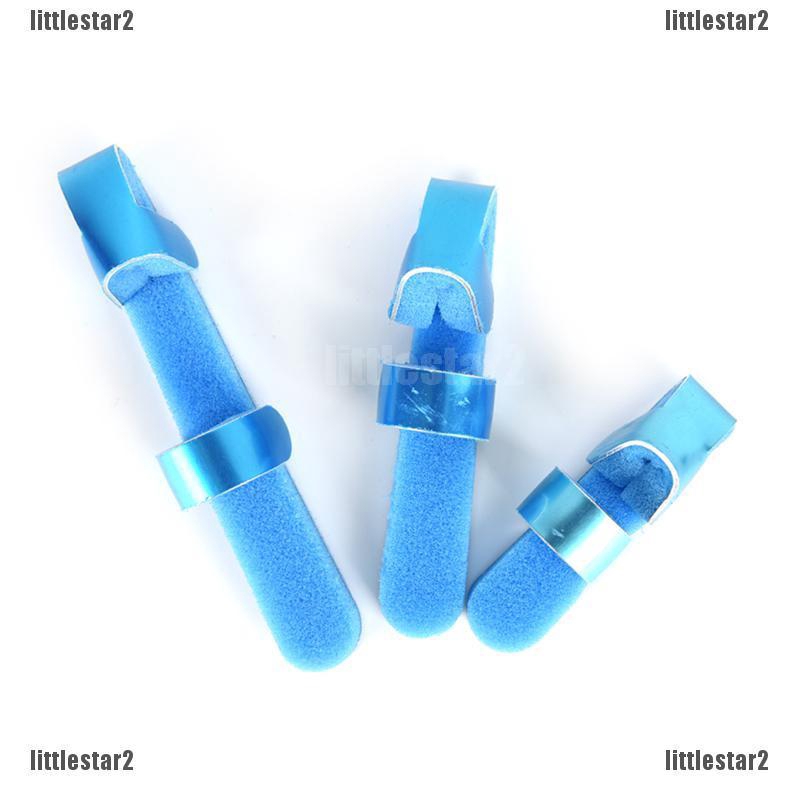 {MUV} 3 Sizes Metal Finger Injury Protector Support Brace Splint Joint ...